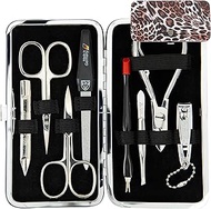 3 Swords Germany - brand quality 7 piece manicure pedicure grooming kit set for professional finger