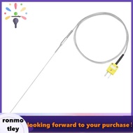 K Type Thermocouple with Plug, Meter Temperature Sensor Probe -50 to 1100°C,3.3ft Wire