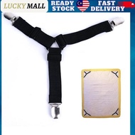 Bedsheet Triangle Clip Clipper Mattress Holder Elastic Grippers Bed Sheet Klip Cadar Tilam 1pcs