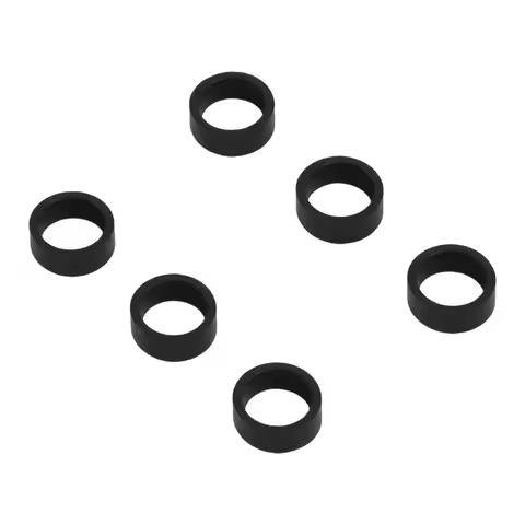 6PCS Fuel Injector O-Ring Replacement for BMW For N43 N46 For N52 For N53 N54 N63 Engine Fuel System