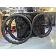 READY STOCK CARBON RETROSPEC  DISC BRAKE WHEELSET 50MM RIM WALL 2024 ( EPS CARBON )(SUPER LIGHTWEIGHT )(1.6KG)