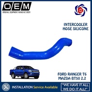 Ford Ranger T6 Mazda BT50 Intercooler Hose Silicone (Blue)