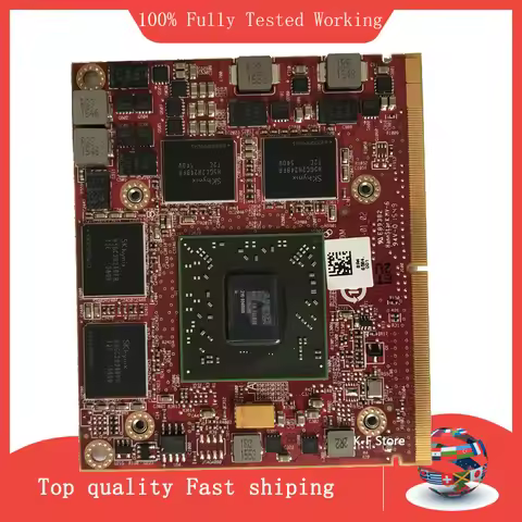 Firepro M5100 216-0846000 GDDR5 2GB 109-C42241-00 Video Card 05FXT3 For Dell Precision M4800 M4700 M