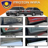 PROTON WIRA AEROBACK SEDAN SALOON SIDE SKIRT (EVO10,MG,EVO3,SE,V6,GSR,CHARGE SPEED,EVO6,LANCER) SKIR