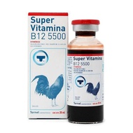 SUPERVITAMINA B12 5500 Doping Suntik Ayam Aduan laga Import Philipins