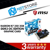 MSI RADEON R7 250 2GB DDR3 OC EDITION GRAPHIC CARD - R7 250 2GD3 OC