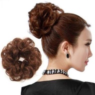 [Cutewomen2020] Women Fashion Curly Elastic Scrunchies Lady Hair Band Hairpiece Synthetic Sweet