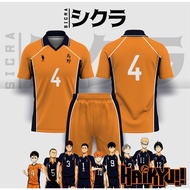 Haikyuu Anime Shirt Haikyuu Karasuno Cosplay Manga Ball