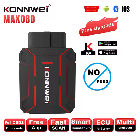 KONNWEI MAXOBD Full System Scanner Bluetooth 5.2 OBD2 Diagnostic Tool For Toyota For Lexus For BMW F