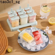 4/9 Grids Ice Cream Makers,Ice Cream Machine Homemade Ice Box With Plastic Stick Ice-lolly Mold,DIY Ice Stick Maker,PP Plastic Mould Kitchen Tool 	 tao3c1