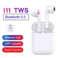 i11 Mini Wireless Bluetooth Earphone Smart Touch Stereo Earbud Headset With Charging Box For All Sma