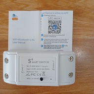 Smart remote control switch via WIFI, 3G, 4G - Sonoff - using Ewelink app