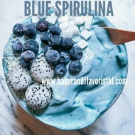 Blue Spirulina Powder 100g organic 蓝色螺旋藻粉 Superfood Edible Blue Algae Protein Powder Mermaid Bowl Phycocyanin Extract 蛋白