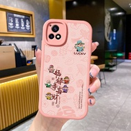 Vivo Y53s Y52s New Y37 Y35 Crossbody Lanyard Womens Phone Case Y36 Y33s Good Luck Happiness Longevit