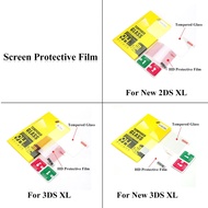 Tempered Glass for New 2DS XL Top Bottom Screen Protector Game Console Protective Film Guard for 3DS XL/New 3DS XL