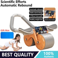 Tik Tok Same Professional Elbow Support AB Wheel Plank Roller Equipment Automatic Rebound Roller Abdominal Muscle