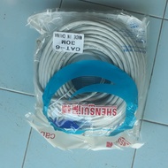 30 meter cat 6 high quality indoor outdoor UTP cable
