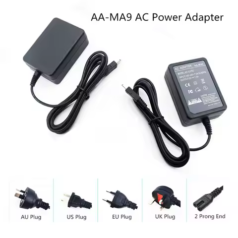 AA-MA9 MA9 AAMA9 AC Power Adapter For Samsung HMX-HU15 HMX-H205 HMX-S10 HMX-S16 HMX-H200 SMX-C10 SMX