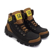 Caterpillar ARGON Shoes Work &amp; Safety Boot PVC Leather Oil Resistant Men Shoes