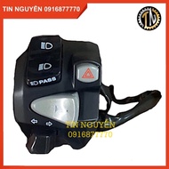Cùm trái CB650R có hazzard gắn Vario Click Satria Sonic chính hãng