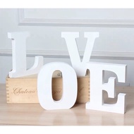 (NEW) 3D wood letter name 26 Capital Letters 10cm A-Z/0-9 Wooden Alphabet, Home Decor, Letter Stande