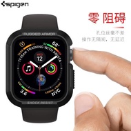 spigen蘋果Watch4/5保護殼Apple678代SE智能40/44mm手表外殼45M