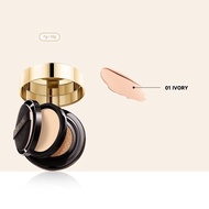 GMEELAN Black Truffle Air Cushion Foundation Concealer Oil Control High Coverage Makeup Long-lasting
