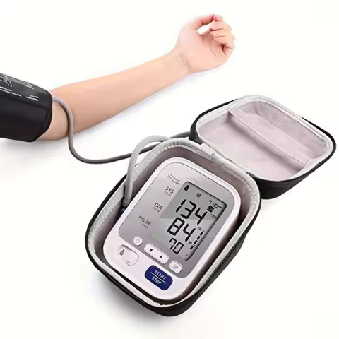Caseling Hard Case for Omron Upper Arm Blood Pressure Monitor with Cuff Portable Travel Carrying Pro