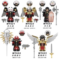 Suitable for Warhammer 40K Battle Nun Martyr Angel Team Assembled Building Block Minifigure Toy MY62