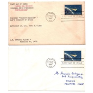 1962 USA First Day Issue 4c Project Mercury Post Marked Cape Canaveral, Florida Americana