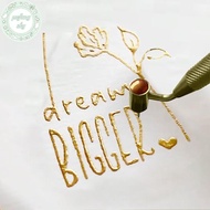 PUSKY Slanting Fine-line Paint Pen Fluid Writer Pen Writer Paint Applicator Pen VN