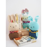 SJ01 - Mainan Arnab Rabbit Grumpy Bunny Amigurumi Doll Handmade