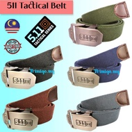 Tali Pinggang 511 Canvas Tactical Belt / 511 Tactical Canvas Belt Adjustable Buckle Belt Military Be