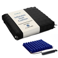 ProHeal Inflatable Wheelchair Air Cushion 18 x 18 - for Pressure Sore Treatment and Prevention - 2" 