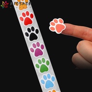 MIOSHOP 500 pcs Dog  Sticker, Colorful/Black 1 Inch Puppy Pet Dog  Sticker, Beautiful Dog  Pet Dog  