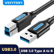 Vention สายเครื่องพิมพ์ USB USB 3.0 Tpye ชายกับชายสาย USB สำหรับ Canon Epson  HP ZJiang เครื่องพิมพ์ฉลาก DAC USB เครื่องพิมพ์