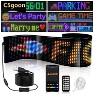 C5GOON Smart Bluetooth Car Windshield Plus LED Display Screens RGB LED Module Sign Matrix Pixel Pane