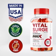 Men Vitality ACV Gummies VITALSURGE Health Supplement