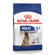 (พร้อมส่ง) อาหารสุนัข Royal Canin สุนัขแก่ สูตร Maxi Adult 5+ เม็ดใหญ่ ขนาด 15 กิโลกรัม