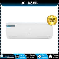 Ac Sharp 1/2 Pk Ah-A5Ucyn / Aha-5Ucyn 340W + Pasang