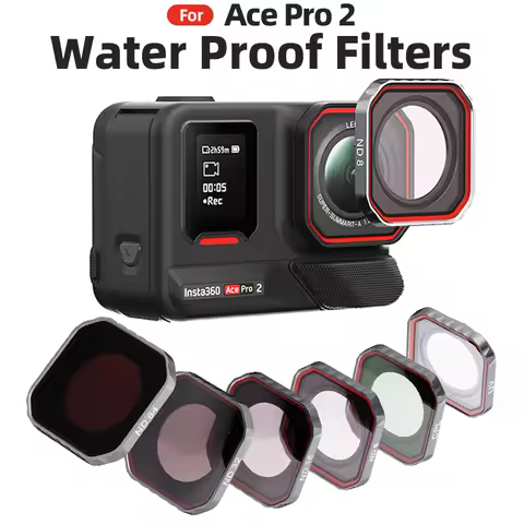 Camera Lens Filter For Insta360 Ace Pro 2 UV CPL Polarizing Protective ND8 ND16 ND32 ND64 Night Star