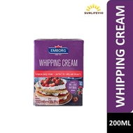 EMBORG WHIPPING CREAM 200ML (WITH COLD PACK)