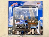 80M Q巴 Q bus (送圖3) I love HK I Love Hong Kong 1/64 Q車 Choro Q 1:64 微影 TINY Q  BB戰士 SD Gundam 場景