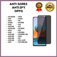 TEMPERED GLASS ANTI SPY - OPPO A9 2020-A91-A92-A92S-A93-A93 5G-A93S 5G-A94-A95-A95 4G-A95 5G-A96 4G-