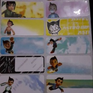 ASTRO BOY waterproof sticker name Label