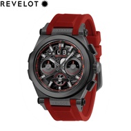Revelot R9 Gun Red (Red Silicone Rubber Strap)