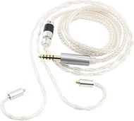 Youkamoo MMCX IEM Earphone Upgraded Cord, 2m Long Earbud Wire 4.4mm Balanced Earphone Cable 6.35ft i