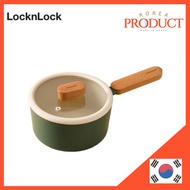 LOCKNLOCK Suit Sage IH Saucepan 18cm One-Handed Pot Induction Saucepan Green Single Handled Pot