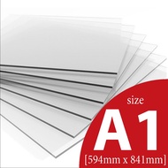 *Size A1* Arcylic Sheet/Papan Perspek/亞克力板-Grade AA