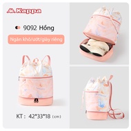 Túi Đựng Đồ Bơi Kappa Tách Riêng Ngăn Khô Ngăn Ướt Ngăn Đựng Giày Riêng Túi Bơi Kappa Túi Đồ Thể Tha